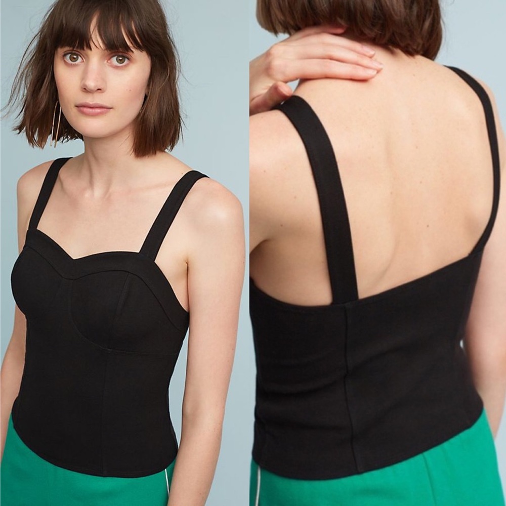 Anthropologie Astin Crop Top